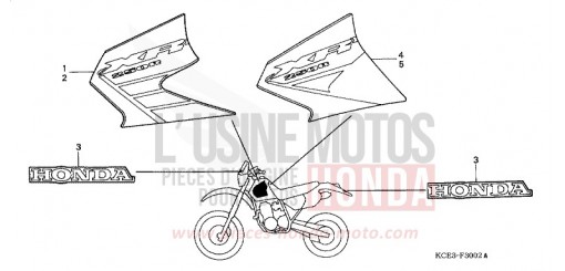MARKE (XR250R2/3) XR250R2 de 2002